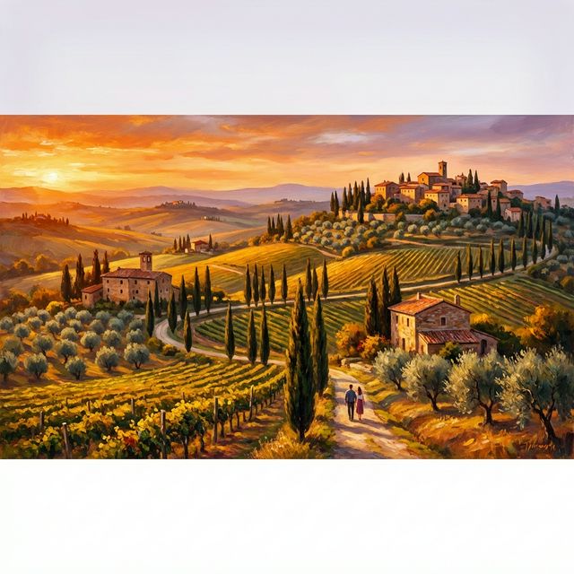 Tuscany landscape